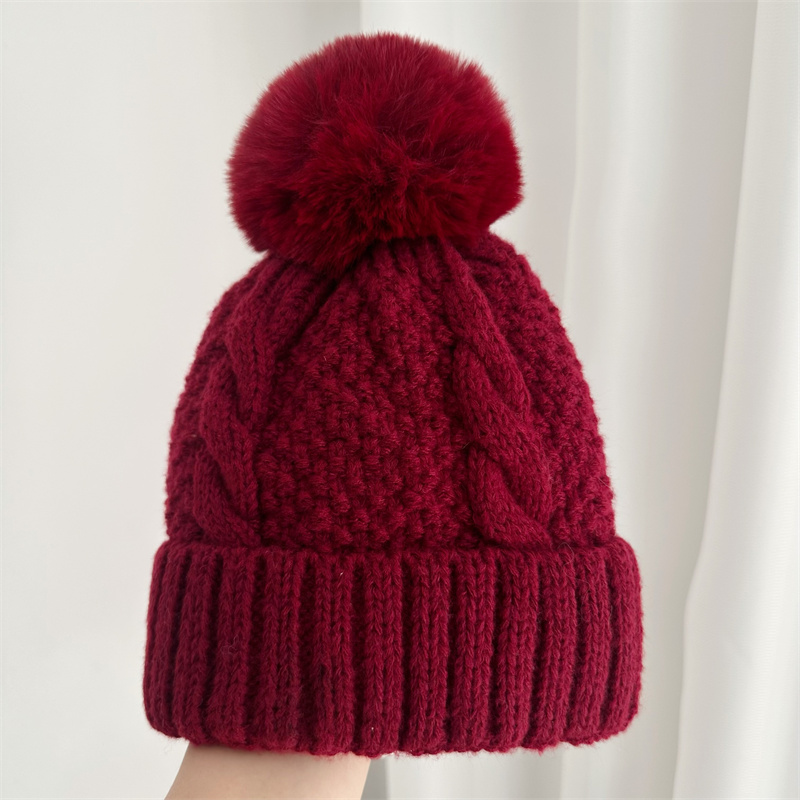针织帽毛线帽护耳加厚百搭冬季