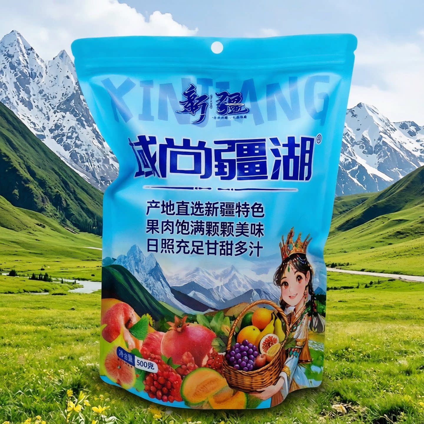 新疆库尔勒香梨干2026年新货梨干苹果干果脯蜜饯零食酸甜开胃500g