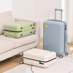 ELLE 时尚多功能拉杆箱 充电口 杯托万向轮行李箱 女旅行箱