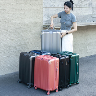 ELLE行李箱男女通用时尚拉链箱万向轮纯色潮流密码箱学生旅行箱
