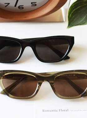 新款gm墨镜男高级感防紫外线板材个性猫眼辣妹风太阳镜女