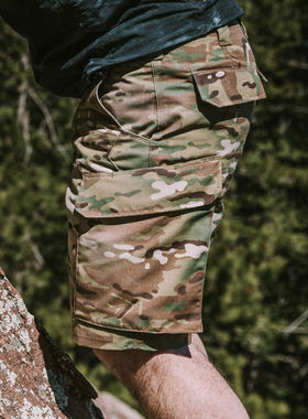 美国正品 TAD Force 10 RS Cargo Short 男款耐磨多袋工装短裤