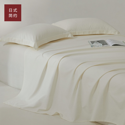 磨毛床单床笠单件纯色新疆长绒棉