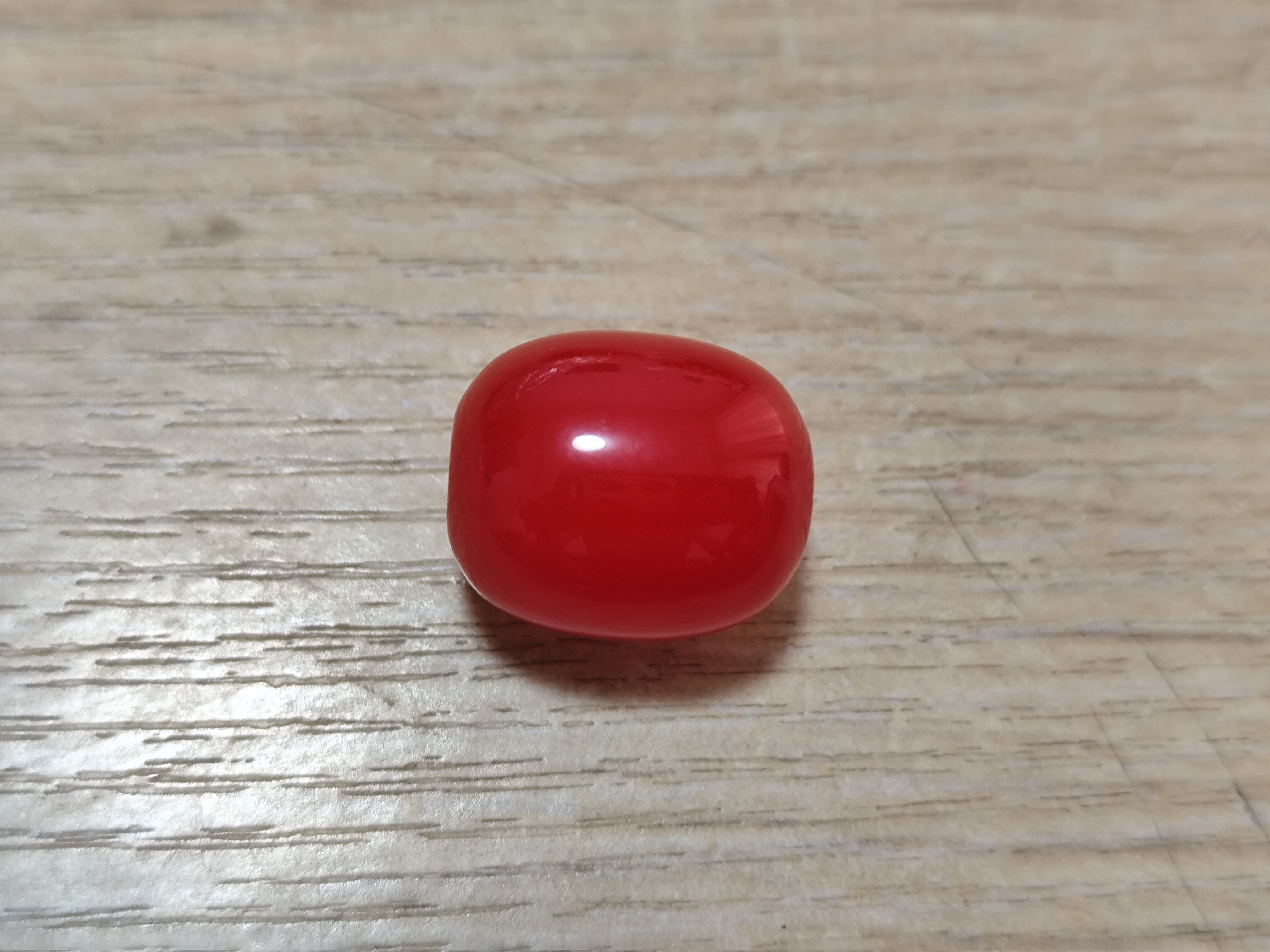 中东蜜蜡美人醉散珠桶珠18.5x16mm粉红骨蜡招桃花