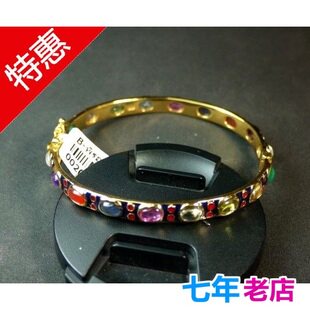 异域风情系列泰国直送纯银珐琅细手镯女玉钻实惠款时尚饰品特价6