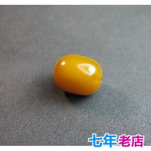 中东古董老蜜蜡老黄丝桶散珠顶珠隔珠佛珠DIY饰品女配件材料特价