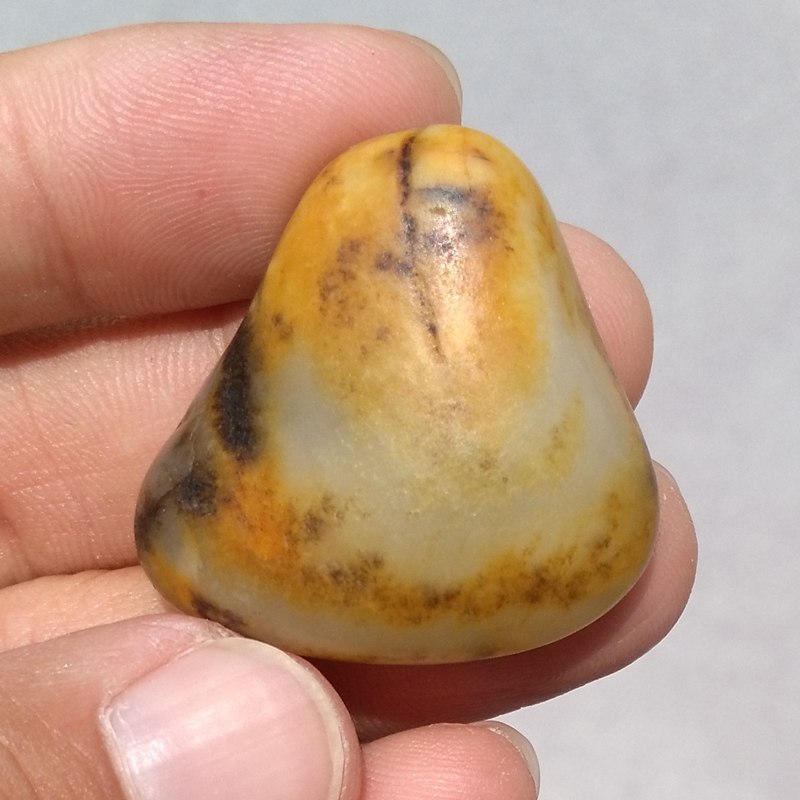 玉饰传奇新疆和田玉籽料原石吊坠天然黄沁虎皮青白玉手链手串挂件