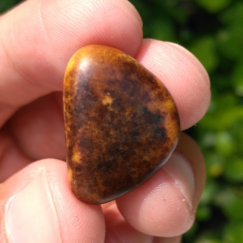 玉饰传奇新疆和田玉籽料吊坠真皮天然黄沁虎皮黄玉籽料原石手链