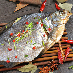 含山封扁鱼2袋装大鳊鱼咸鱼干鱼肉双鲜腌制饭店家庭食材蒸熟即食