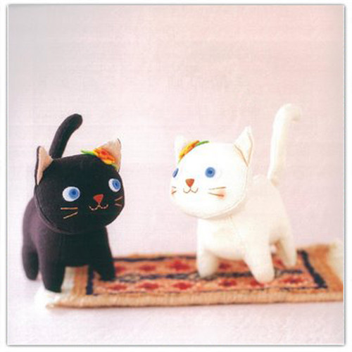 图纸非成品布偶猫咪纸样