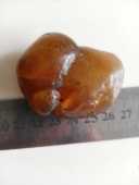 黑龙江瑰宝水冲北红玛瑙天然手把玩石奇石69克