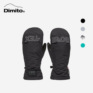 ACE雪具W23 DIMITO滑雪手套男女防风保暖GORE-TEX LOGO MITTEN