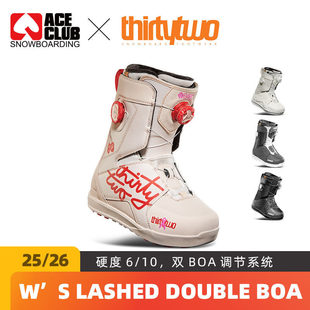 【现货】ACE雪具W26 Thirtytwo32滑雪鞋全能新手进阶BOA女LASHED