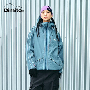 ACE雪具W24 DIMITO PLAYBOY男女单板防风防水透气雪服46AA101