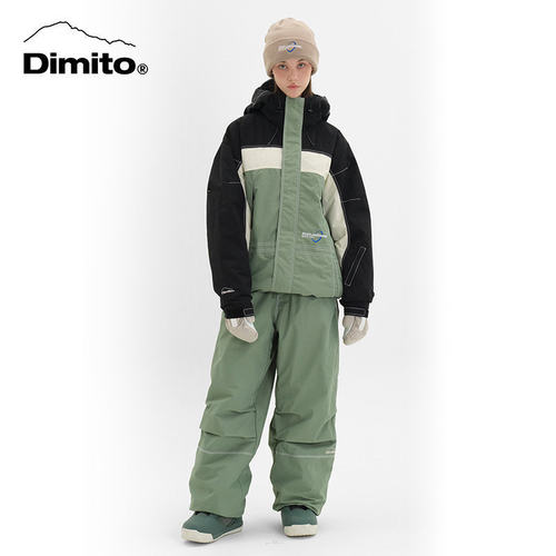DIMITO韩国专业滑雪服保暖防水