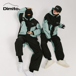 ACE雪具W23 DIMITO单板滑雪服男女防水防风专业保暖外套ISTKUNST