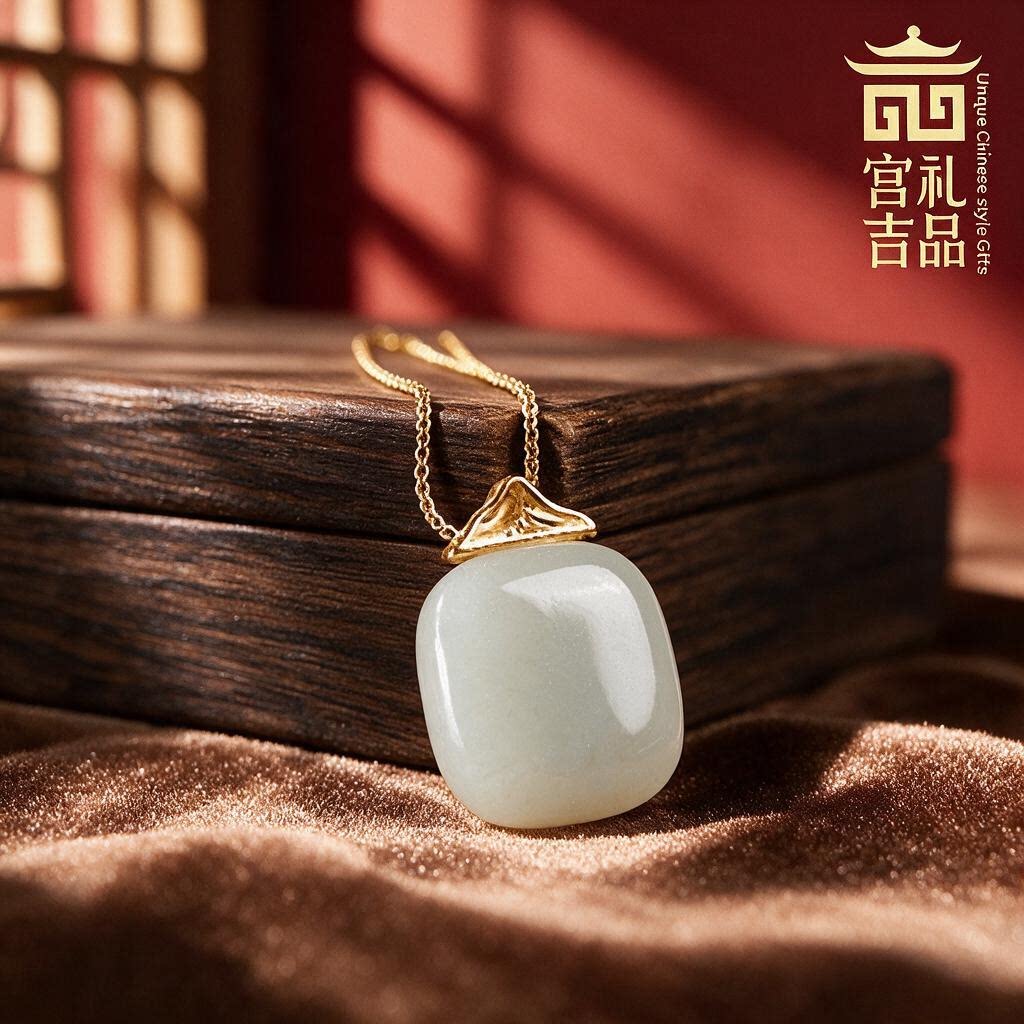亦非晚·和田玉南红小方糖吊坠盲盒甜系东方美学一颗刚刚好的温柔