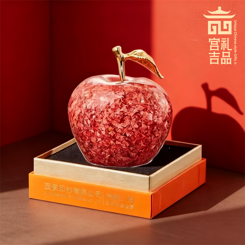 朱炳仁铜钞级喜乐果苹果摆件圣诞新年礼物平安果碎钞小苹果送礼,家居饰品,桌面摆件,淘宝优惠券,粉丝福利购,淘宝优惠卷
