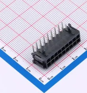 430451801 弯插,P=3mm 线对板针座