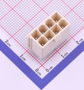 874270842 插件,P=4.2mm 线对板针座