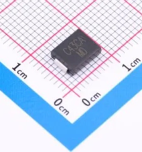 CJSMCJ43CA SMCG 双向TVS 43V截止 峰值浪涌电流：21.7A@10/1000u