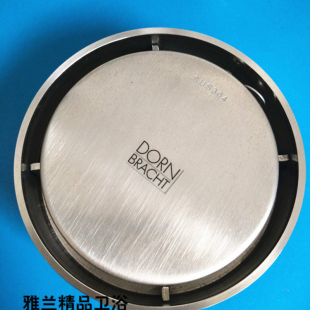 出口德国 年终促销 304不锈钢大流量防臭防虫圆形拉丝隐形地漏