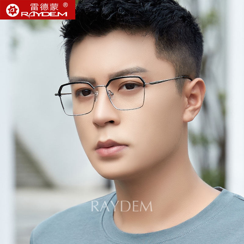 近视眼镜男韩版女潮流网红款防蓝光电脑防辐射无度数平光镜护眼睛