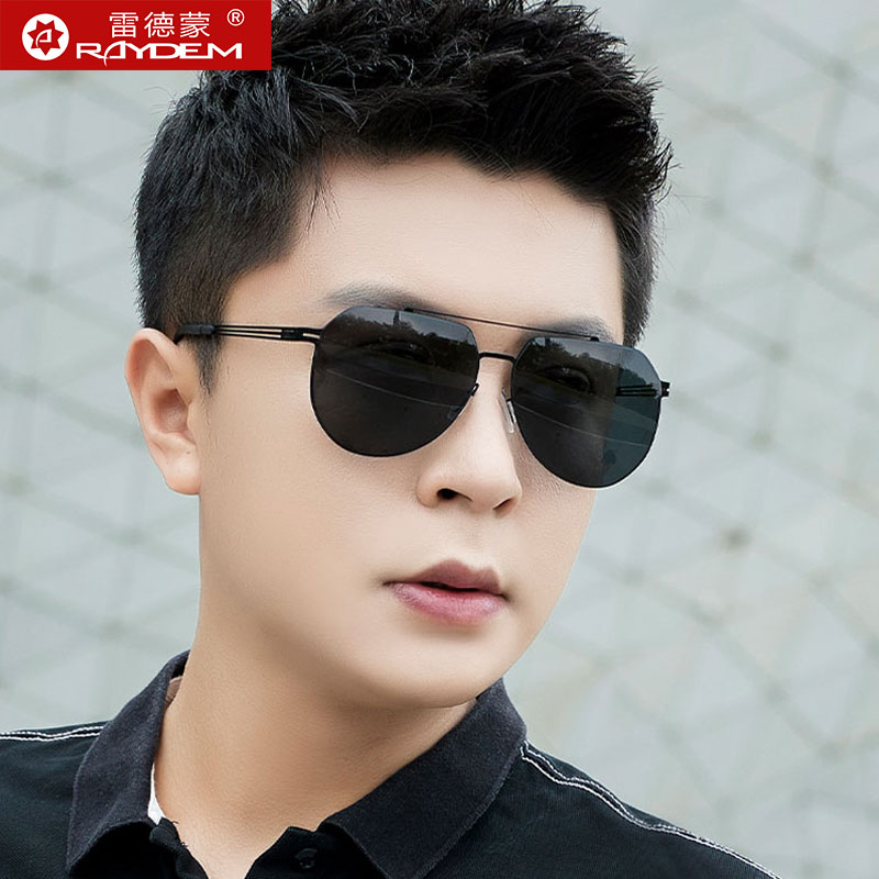 偏光墨镜男士开车专用防晒防紫外线飞行员太阳眼镜女尼龙反光镜片