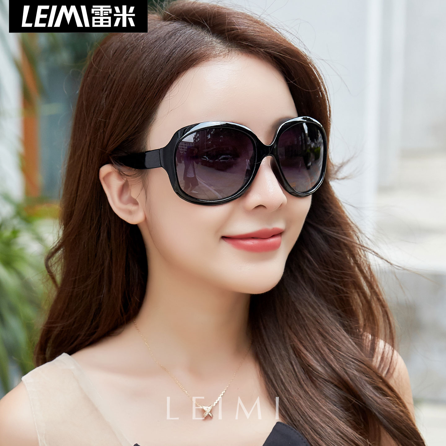偏光太阳镜女复古墨镜防紫外线