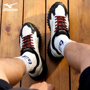 Mizuno美津浓RACER S 2.0防泼水运动鞋男女同款冬季徒步通勤鞋