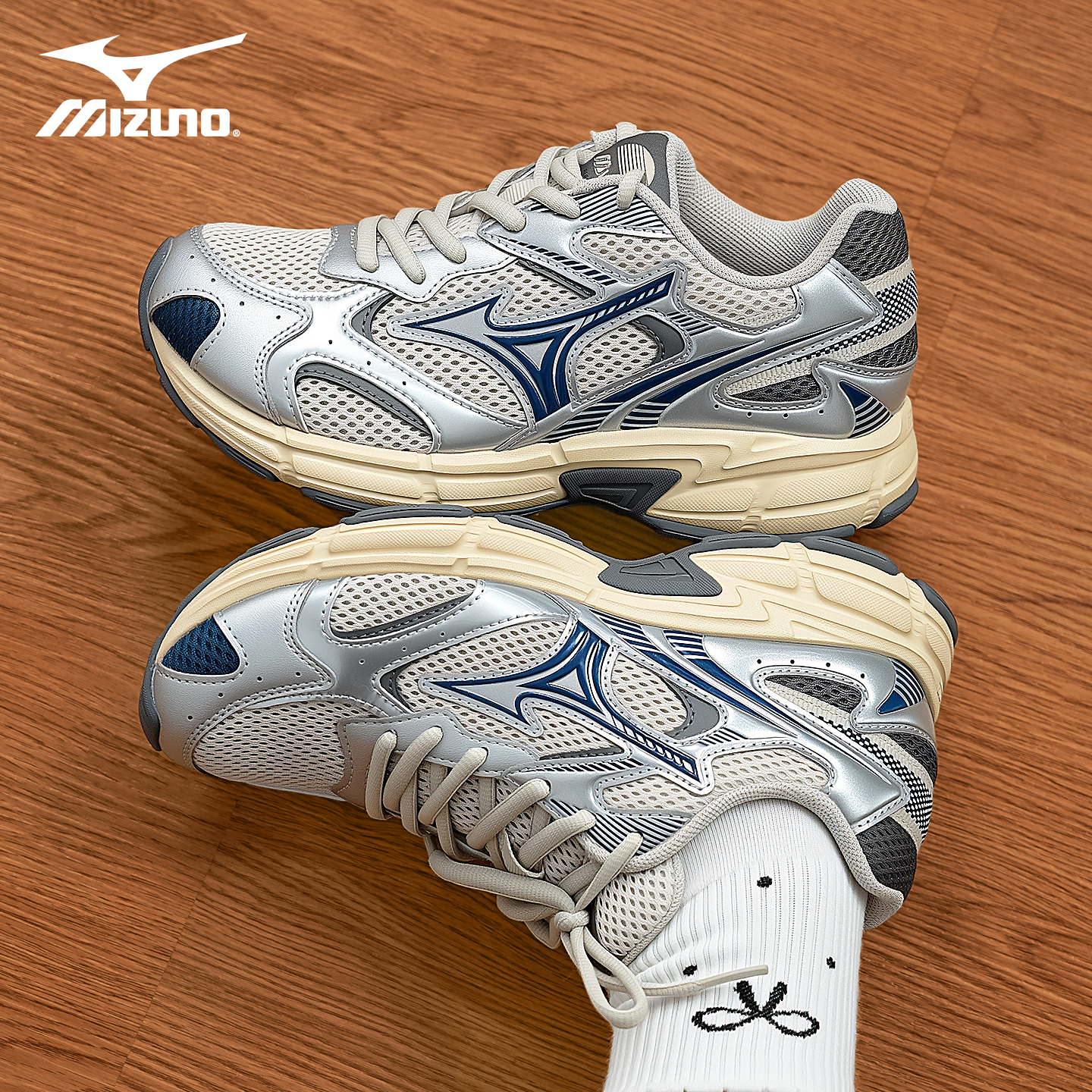 Mizuno美津浓官方正品SPEED 2K春秋新款复古老爹鞋男女同款跑步鞋