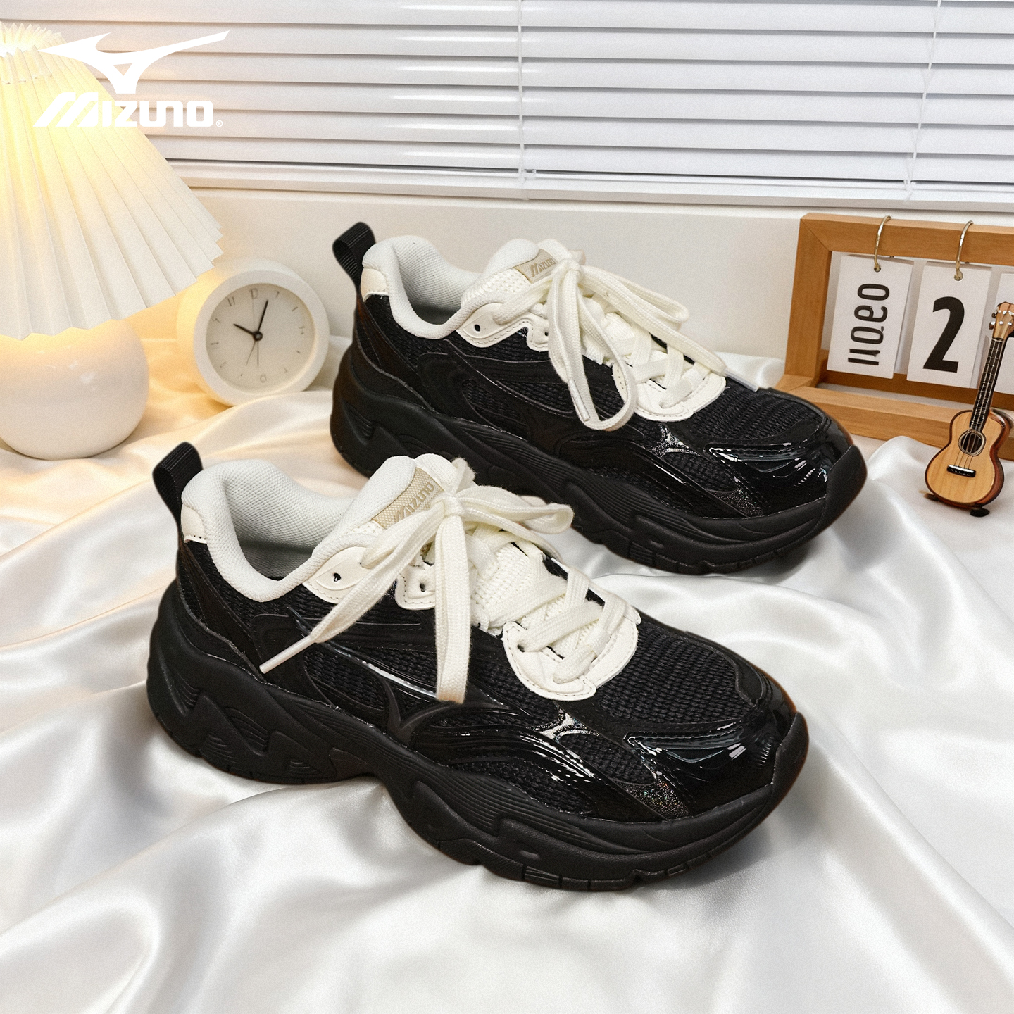 美津浓TRAINER 2K V2 新款复古男鞋女鞋轻便缓震运动鞋老爹鞋