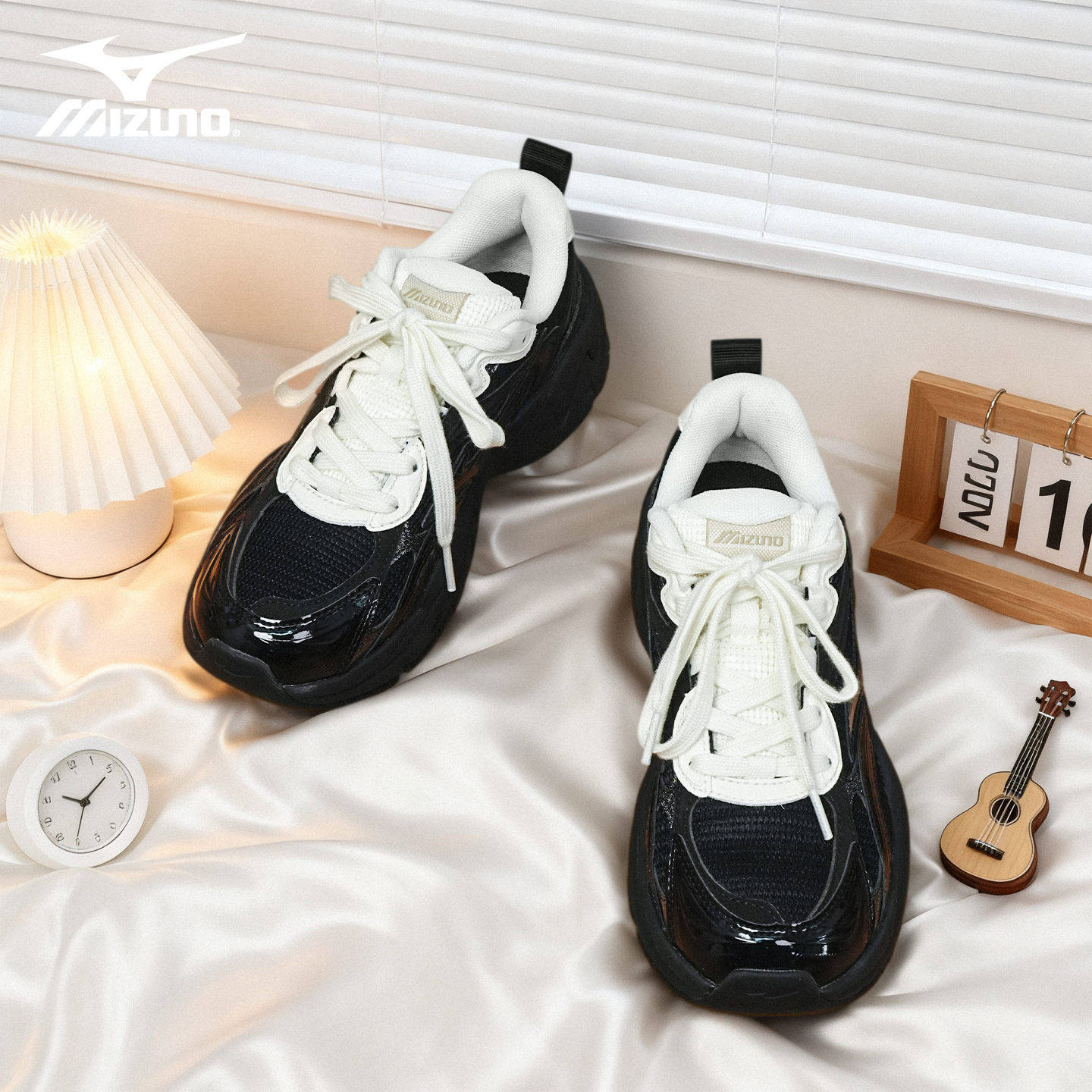 美津浓TRAINER 2K V2 秋冬季复古男女鞋时尚百搭运动鞋增高老爹鞋