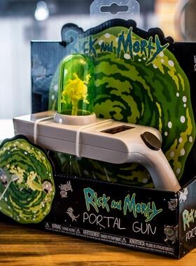 FunKo英国进口RickandMorty瑞克与莫蒂PortalGun传送门枪投影玩具