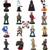 PS5 XBOX手柄底座SWITCH摆架士官长手机支架漫威索尼克隆巴斯卡通