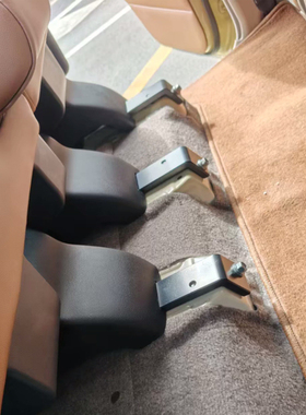 丰田LC76后排座椅调节器后移改装支架无损安装 加大后排空间配件