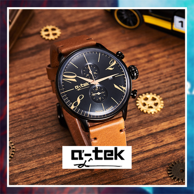 A-TEK欧美运动男表石英