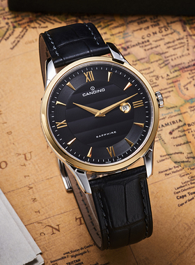瑞士手表卡天龙Candino-休闲系列 C4640/4 瑞士男士石英表