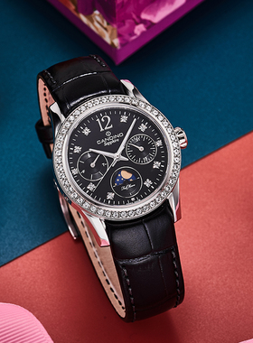 瑞士手表卡天龙Candino-休闲系列C4684/3瑞士女士石英表