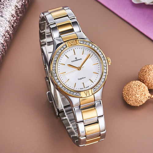 瑞士休闲风石英表