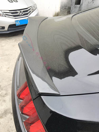 福特野马汽车改装件/15款野马碳纤维尾翼/Mustang野马碳纤压尾翼