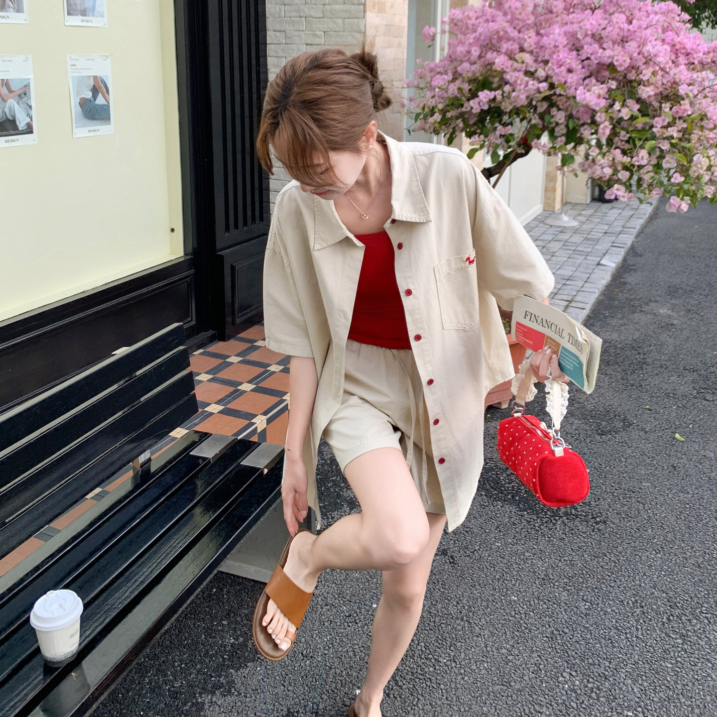 【新款】现货！休闲时尚套装2D003-2612-P165控268（三件套），女装套装/套裙，浙宝125