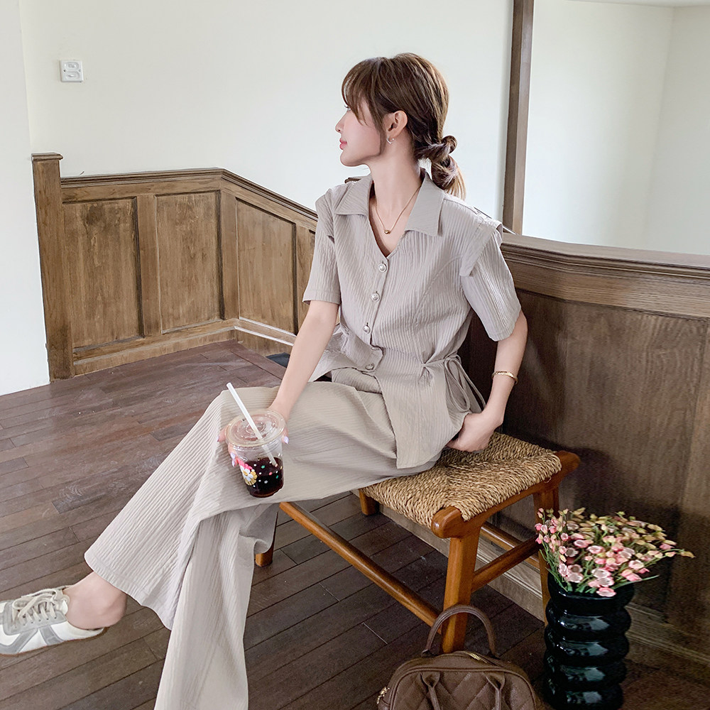 【新款】现货！气质减龄时尚两件套A17-P155-控228,女装套装/套裙,浙宝125