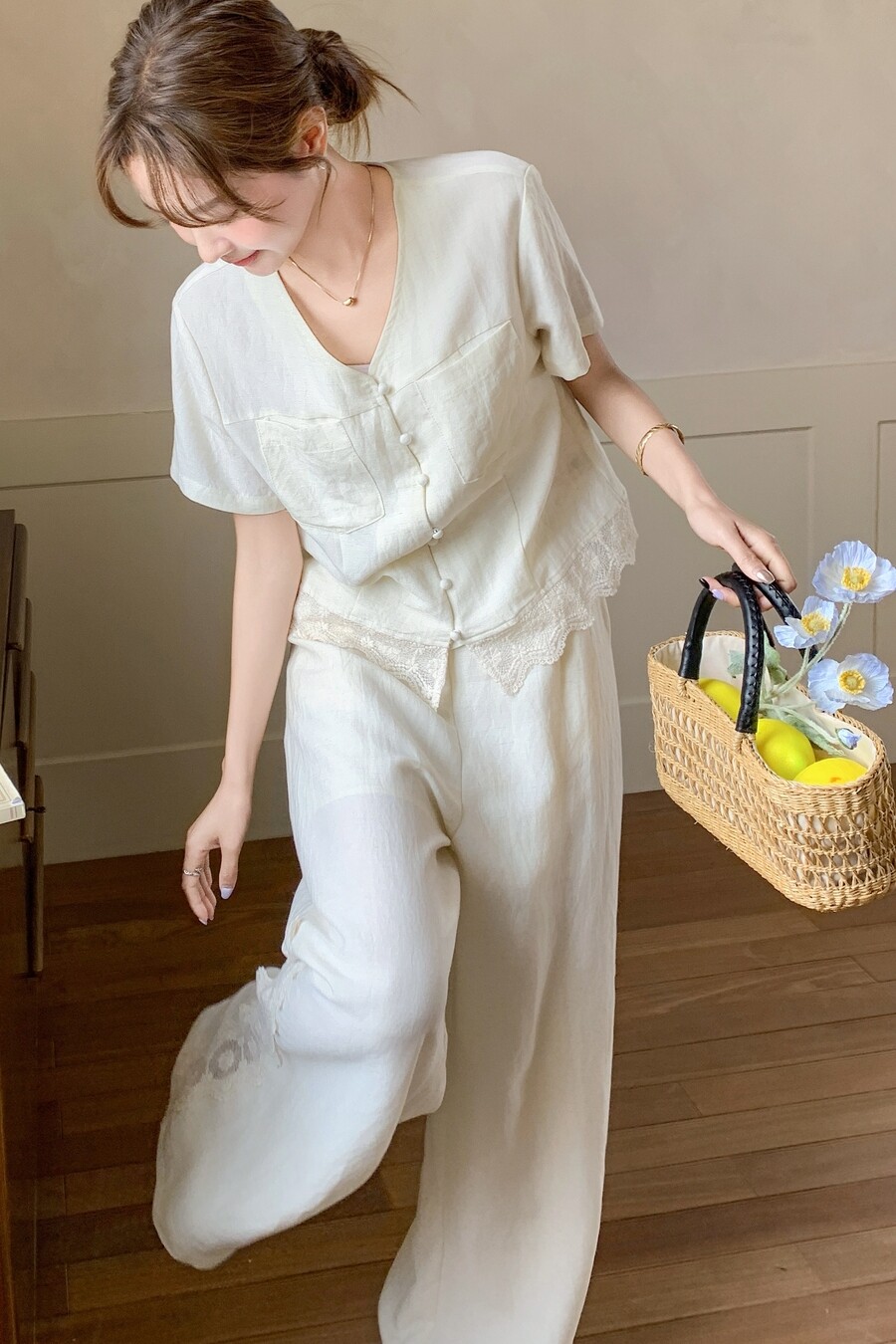 【新款】现货！夏季时尚减龄两件套A20-P155-控228,女装套装/套裙,浙宝125