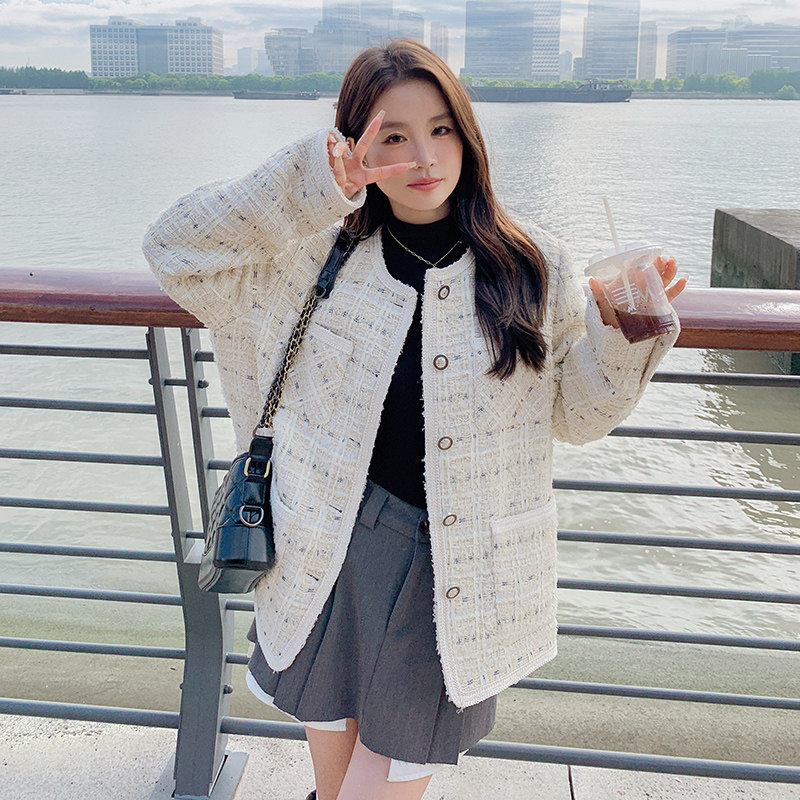 春装新款现货！2025气质小香风外套9215-P145-控198,女装短外套,浙宝125