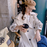 现货主推！有2022春新款风衣外套F18-P145-控208，女装风衣，浙宝125