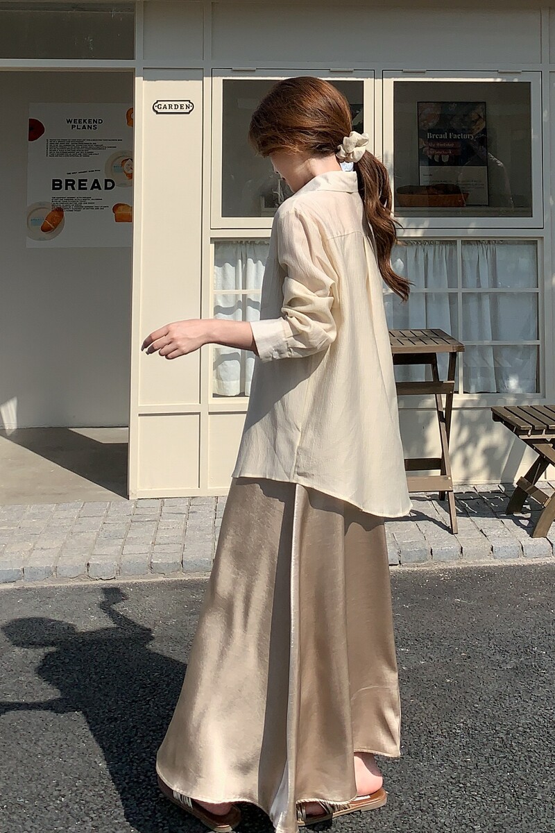 防晒衬衫吊带连衣裙套装女2025夏季新款温柔风绝美气质长裙两件套,女装套装/套裙,浙宝125