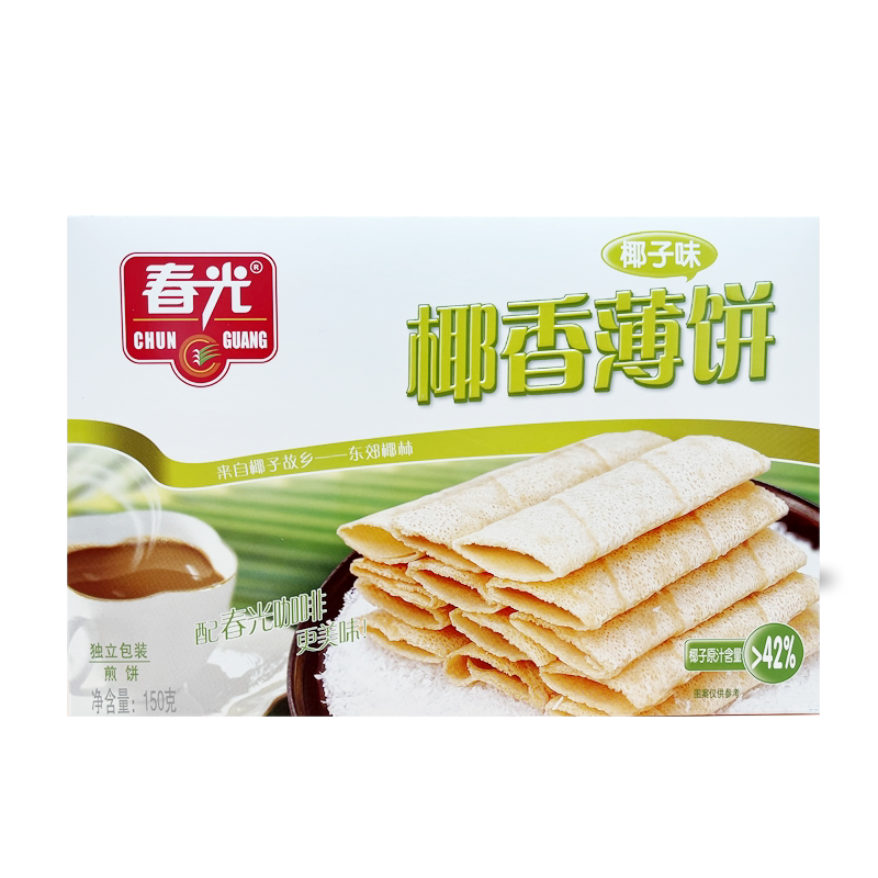 春光椰香薄饼多种口味可选