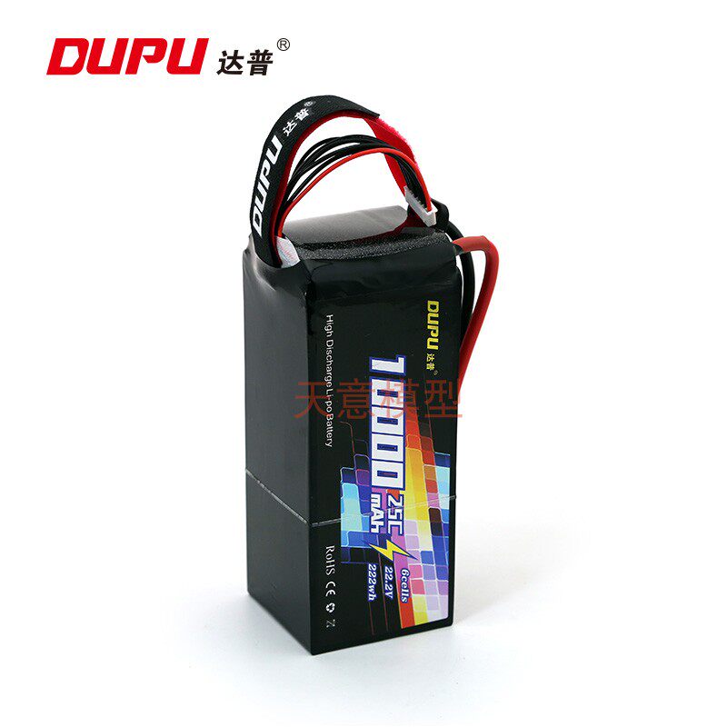 DUPU2019新达普6S 10000mah 25c植保航拍无人机多轴航模锂电池