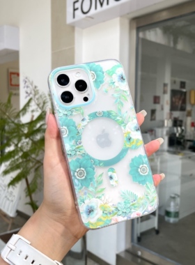 适用苹果手机壳iphone14/pro/max小清新时尚Ins简约全包防摔防磨